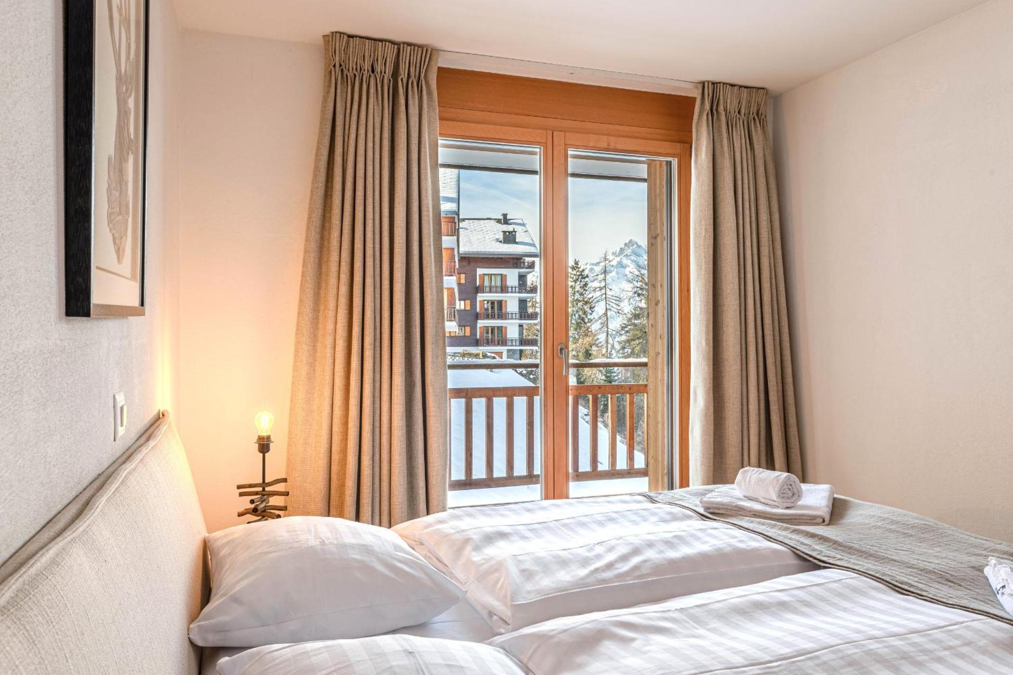 Ski Paradise Mountain & Luxe Apartments Veysonnaz Exterior foto